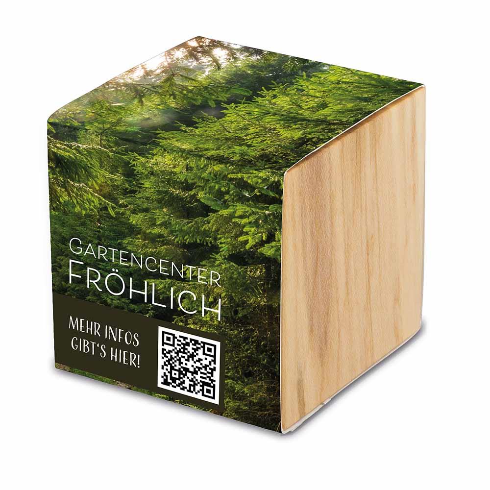 Pflanz-Holz Grande mit Samen - Gewürzpaprika