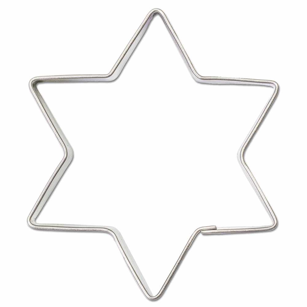 Backförmchen Single-Pack - Weihnachten - Stern 4/0-c