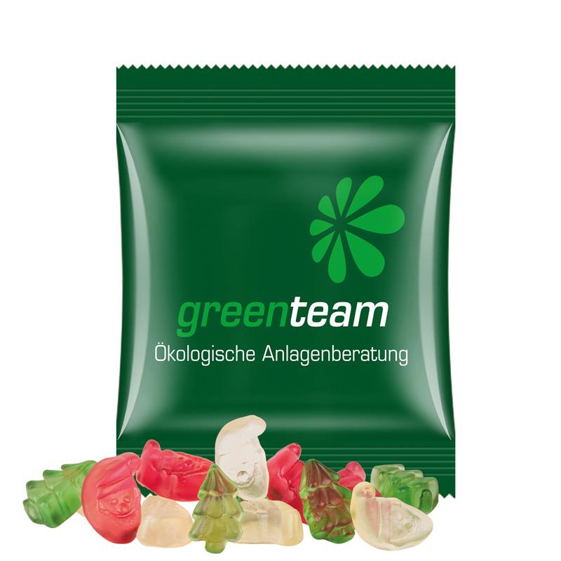 Minitüte 15 g Trolli Fruchtgummi Weihnachtsmischung
