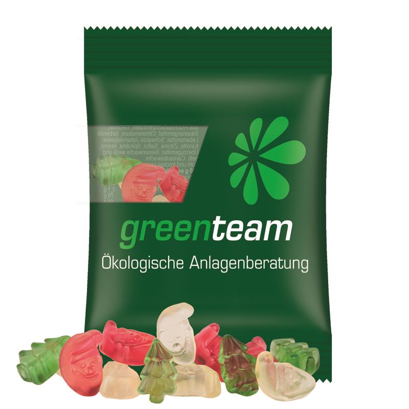 Minitüte 15 g Trolli Fruchtgummi Weihnachtsmischung