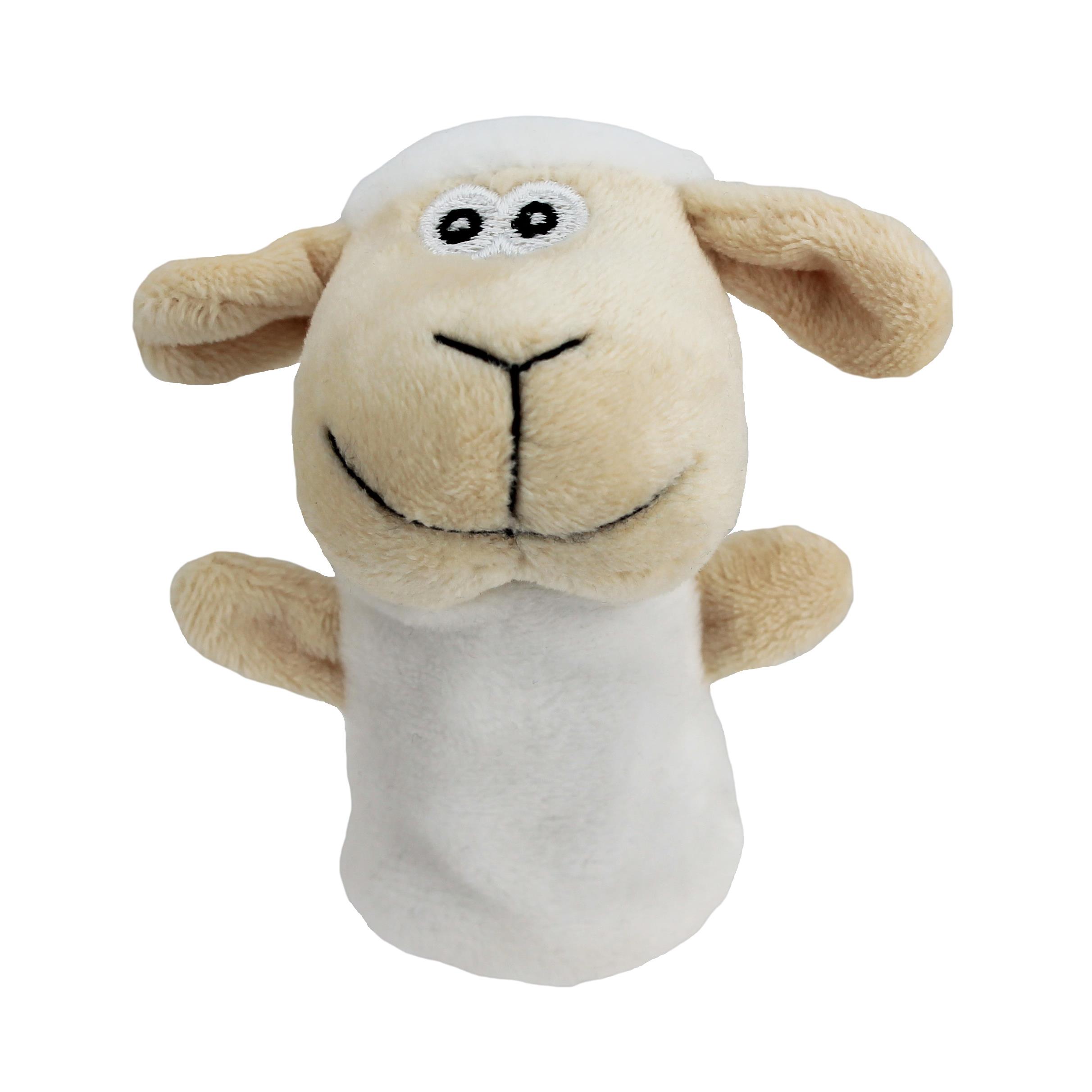 rPET PLÜSCH FINGERPUPPE SCHAF