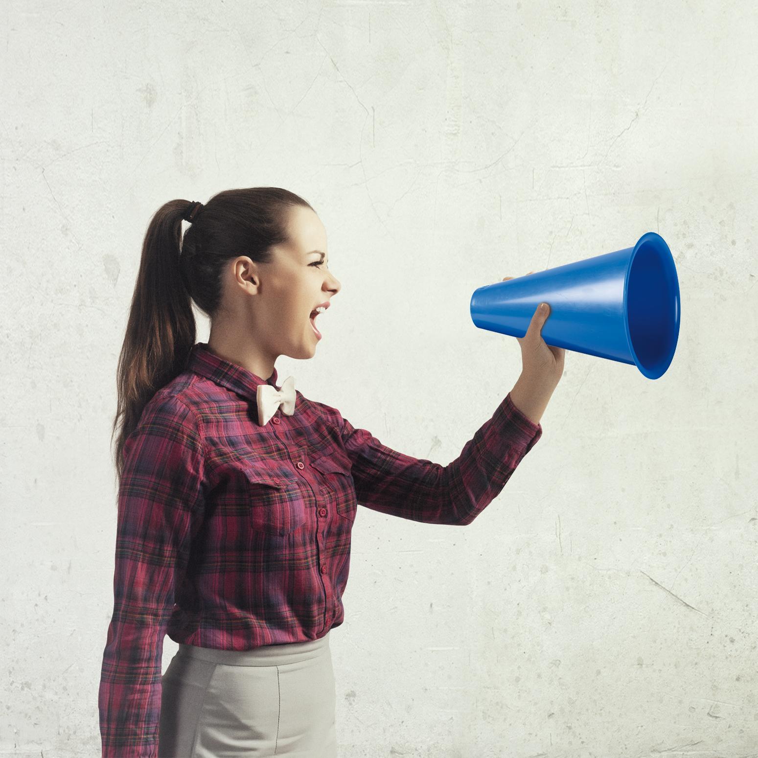Megaphon ´Fan Horn´
