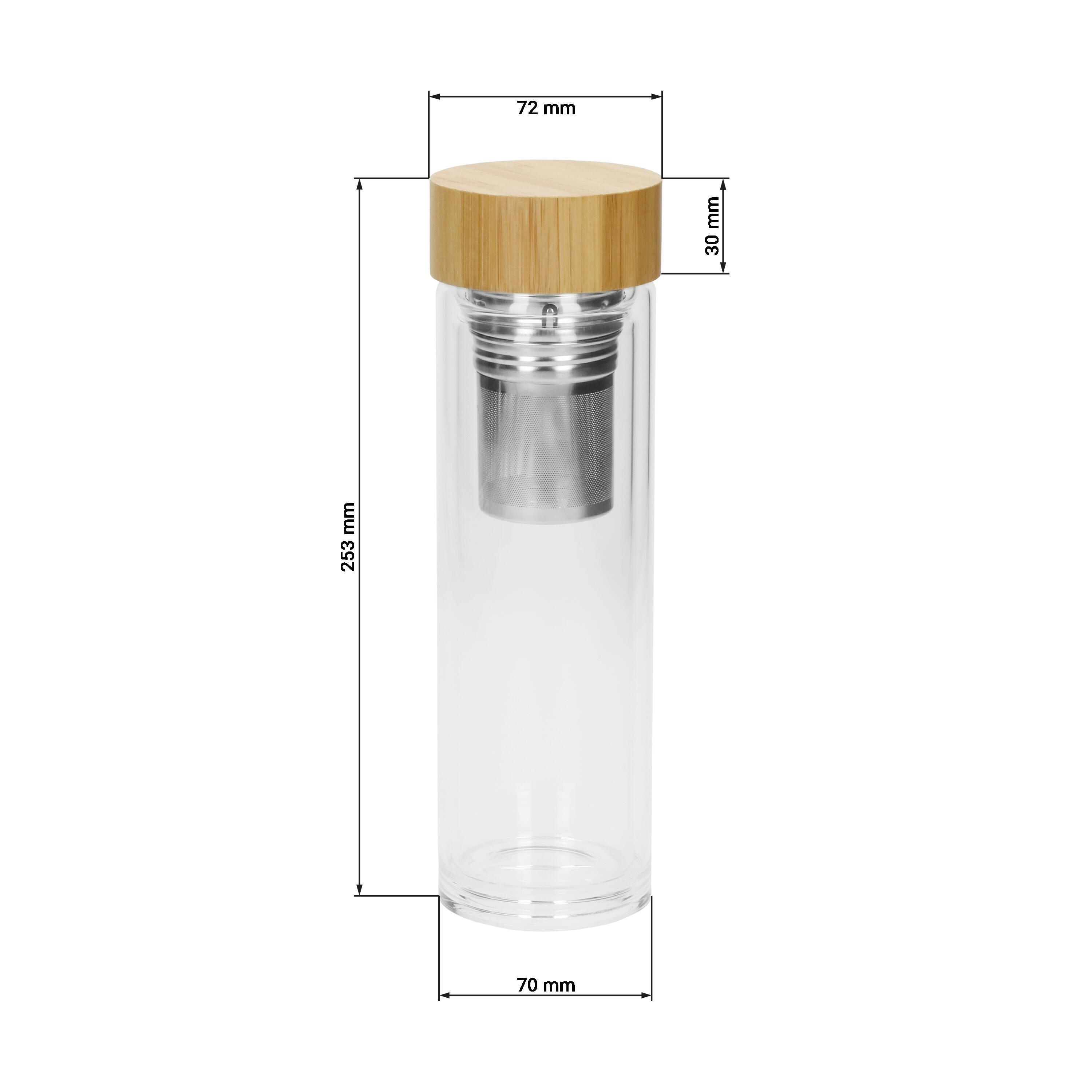 Glasflasche ´Tea´ 0,45l
