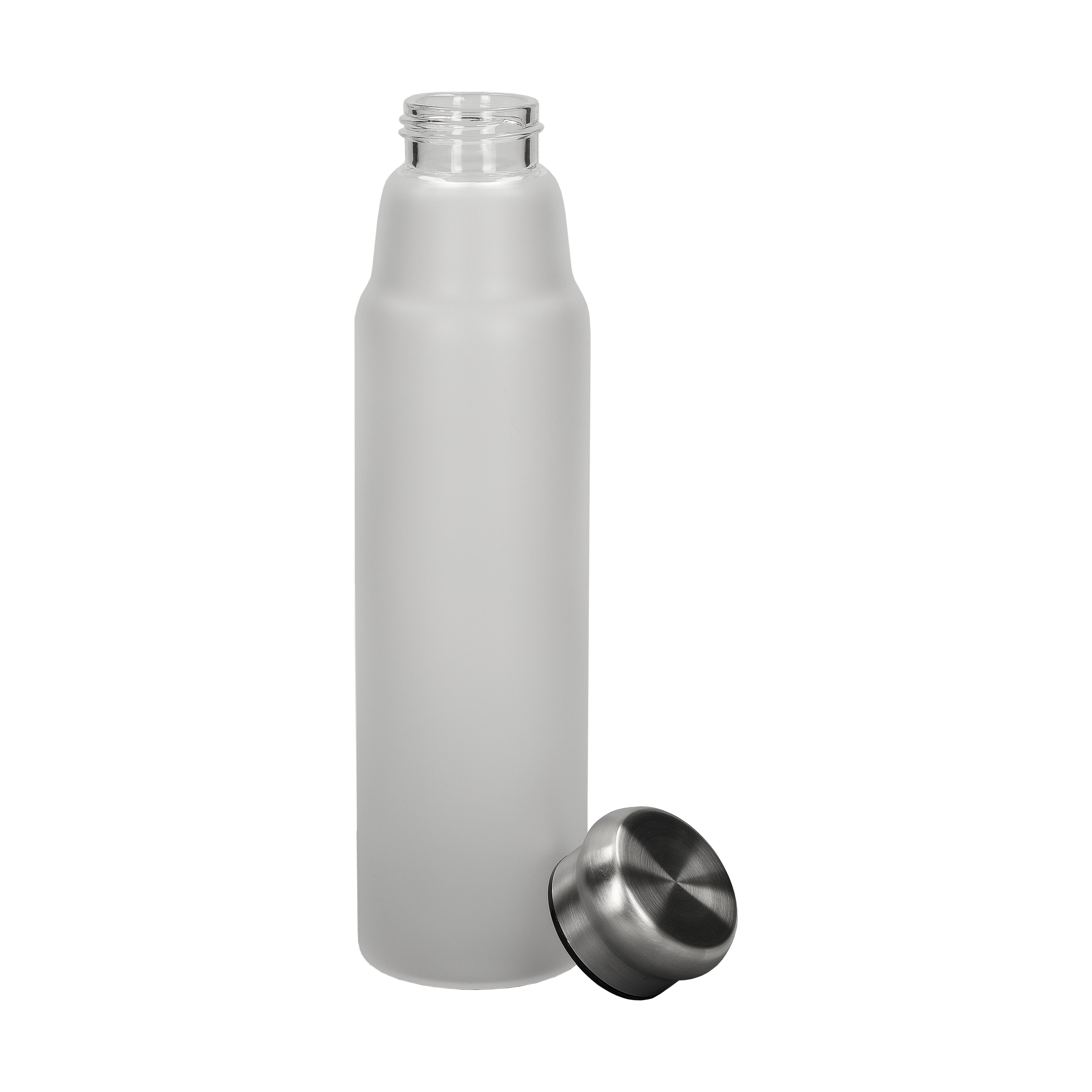 Glasflasche ´Life´ 700 ml, Frosted