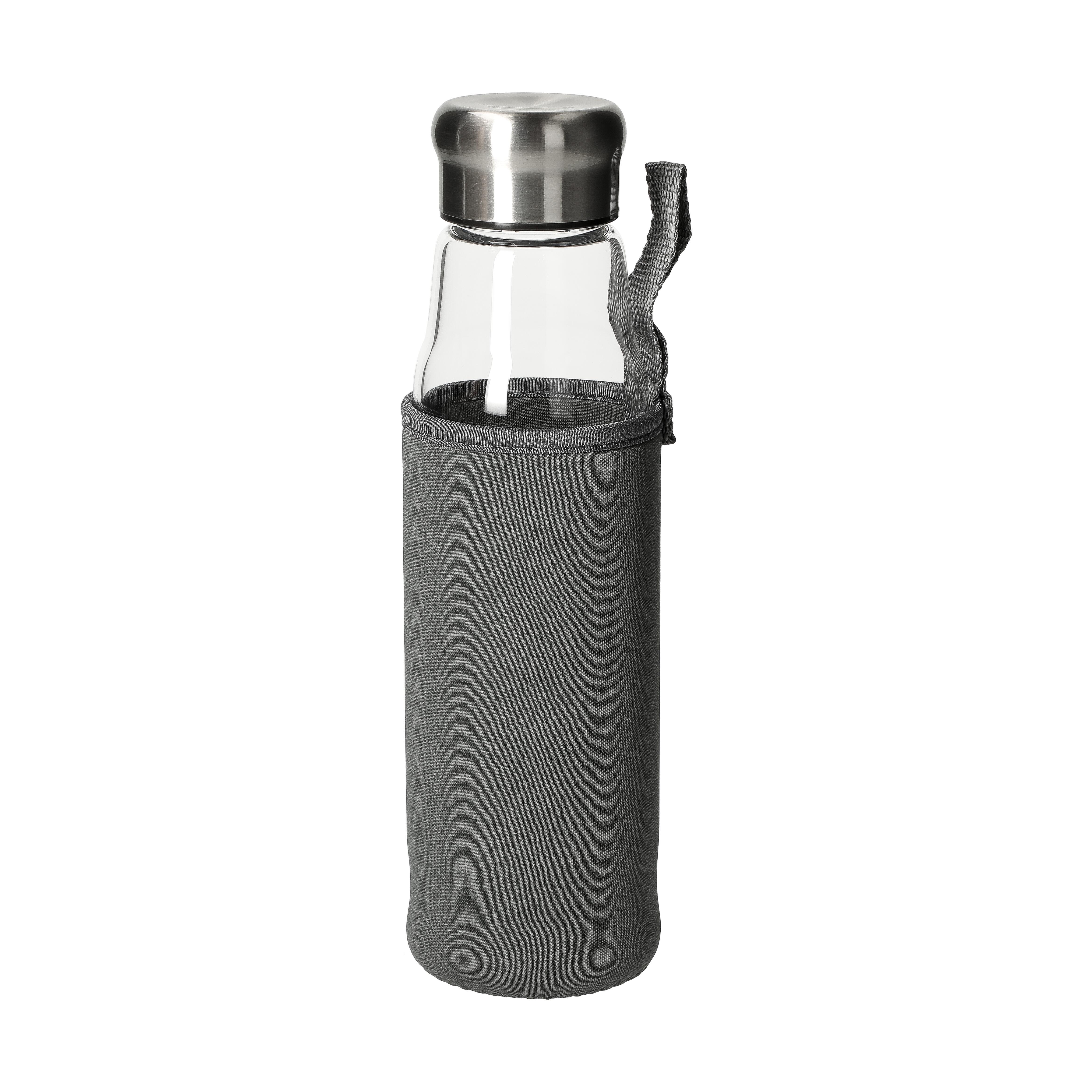 Glasflasche mit Hülle ´Flavour´ 0,5 l