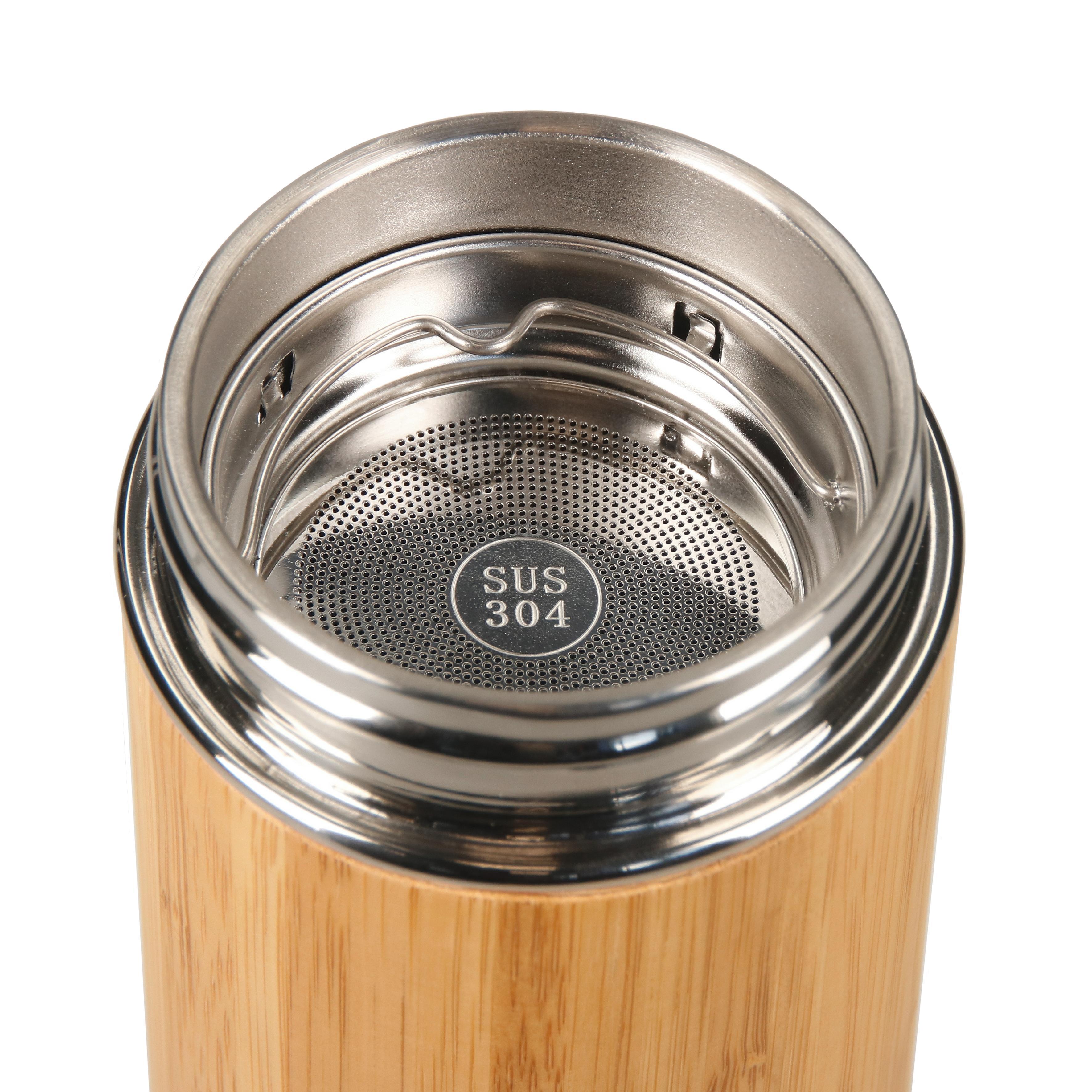 Vakuum Flasche ´Bambus´, small