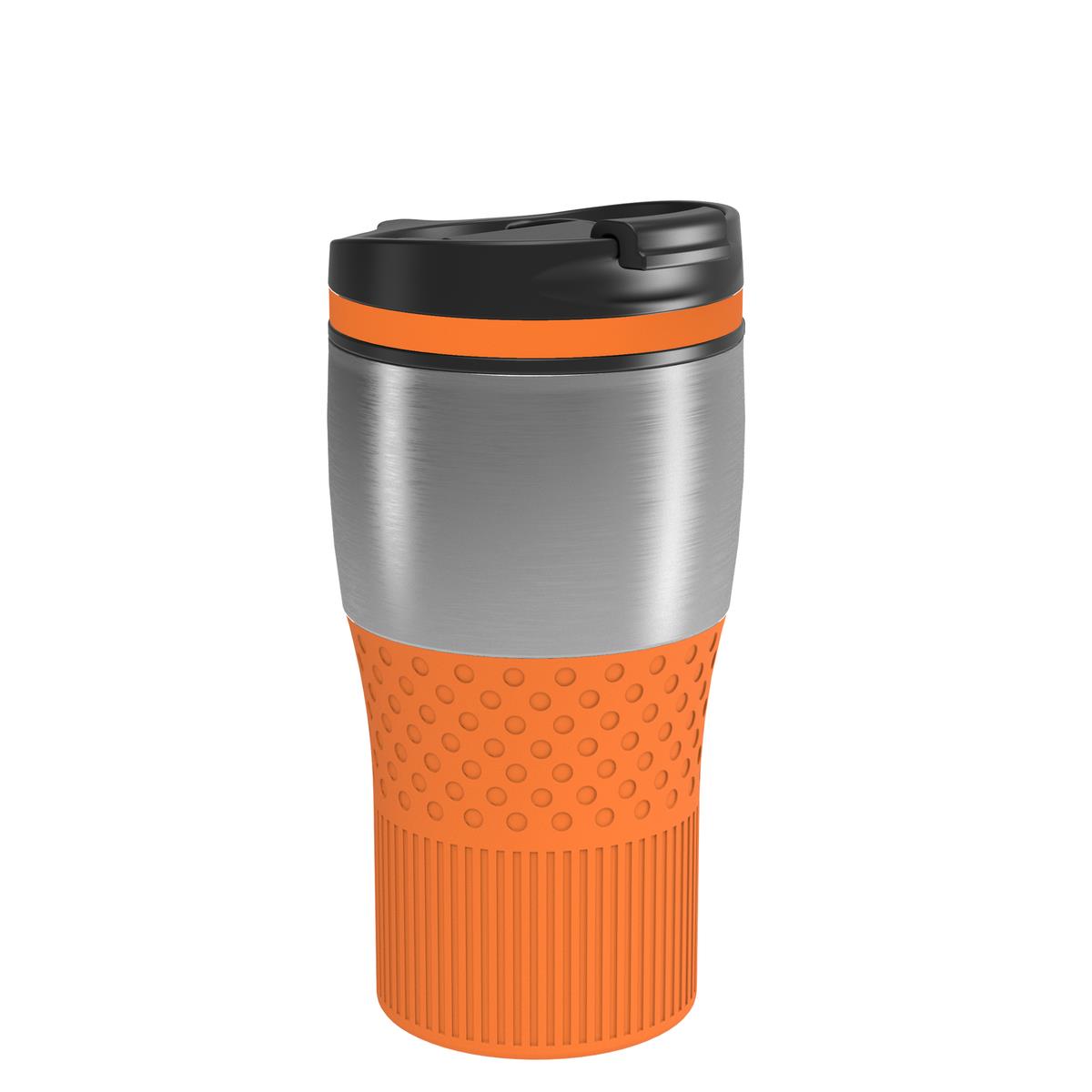 orange, silber