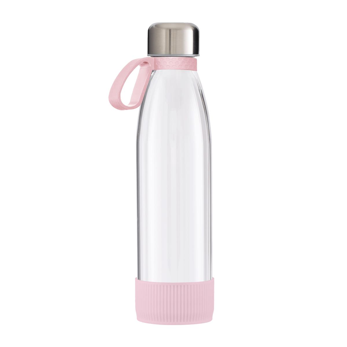 hellmagenta, rose, silber, transparent