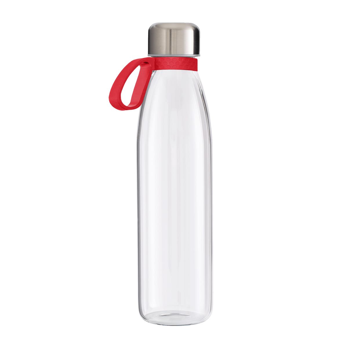 rot, silber, transparent