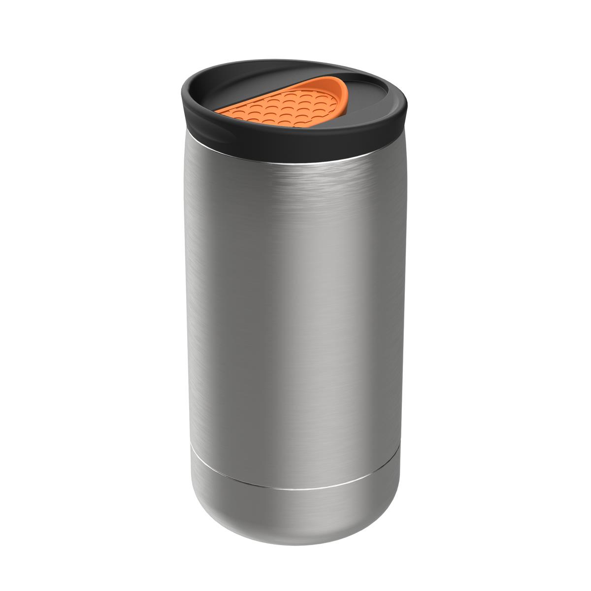 schwarz, silber, orange