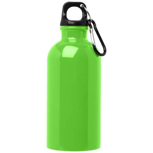 Oregon 400 ml RCS-zertifizierte, einwandige Trinkflasche aus Edelstahl mit Karabinerhaken