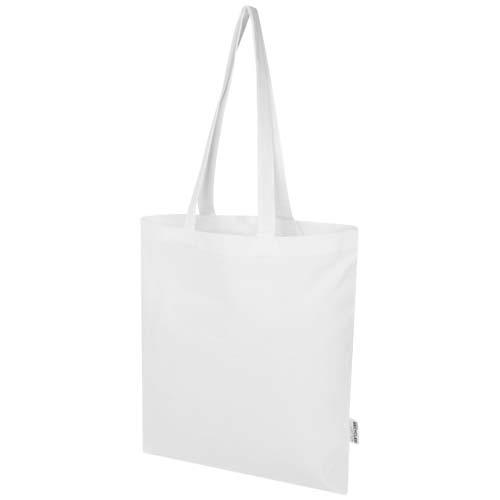 Madras Blend 140 g/m² Tragetasche aus GRS-recycelter Baumwolle 7L