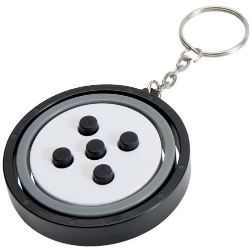 Spinx Gyroskop Fidget Schlüsselanhänger aus recyceltem Kunststoff