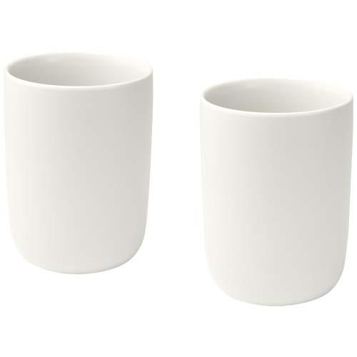 Male 350 ml Keramiktassen – 2er-Set, matt