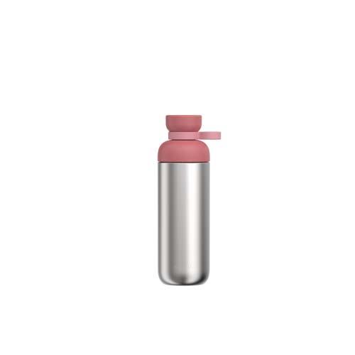 Mepal Vita 700 ml Wasserflasche aus recyceltem Edelstahl (Kohlensäure geeignet)