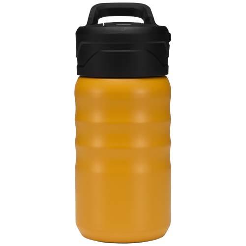 Knox 350 ml RCS Trinkflasche aus recyceltem, doppelwandigem Edelstahl mit Klappstrohhalm