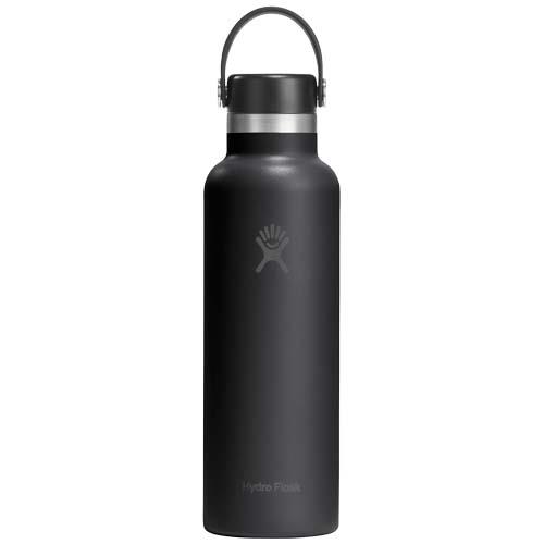 Hydro Flask Standard Mouth 621 ml isolierte Edelstahl Trinkflasche mit Strohhalmverschluss