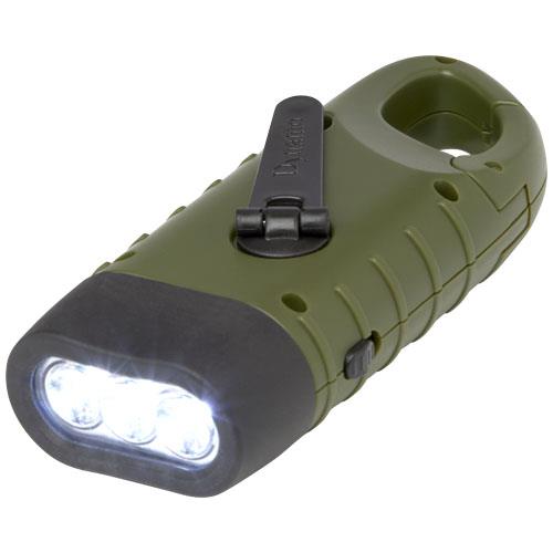 Helios Solar-Dynamo-Taschenlampe aus recyceltem