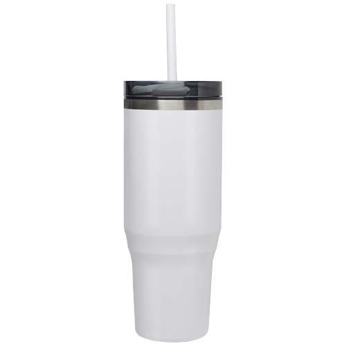 Melbourne 1200 ml RCS-zertifizierter Isolierbecher mit Strohhalm