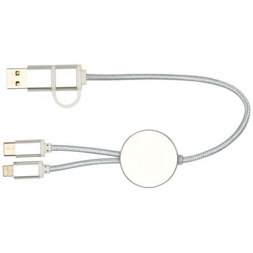 Alasia 30 cm 5-in-1 Kabel aus recyceltem Kunststoff für Datenübertragung und 27W Schnellladung