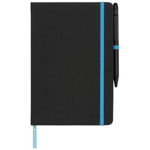 Noir Edge A5 Notizbuch mit farbigem Rand