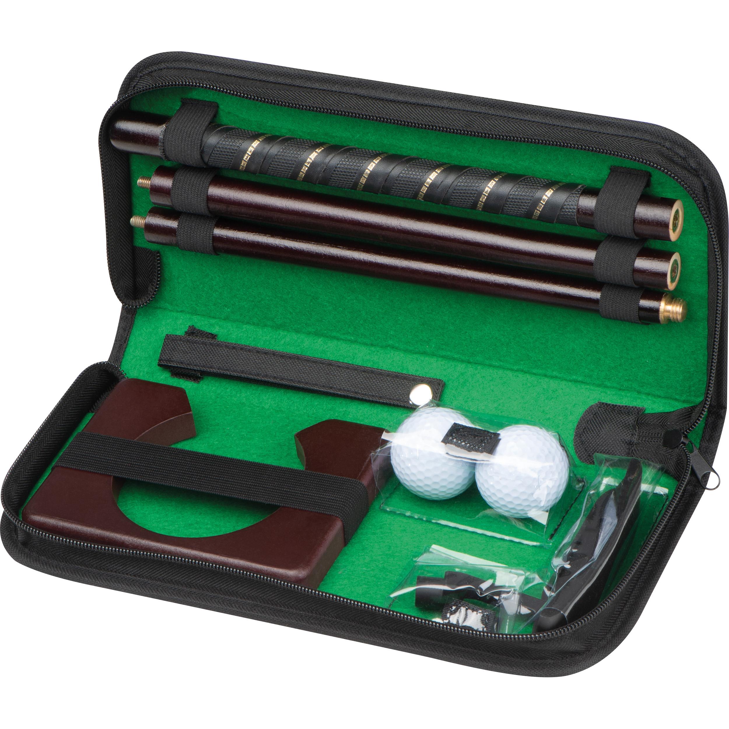 B�ro Golfset mit Holzputter LARA
