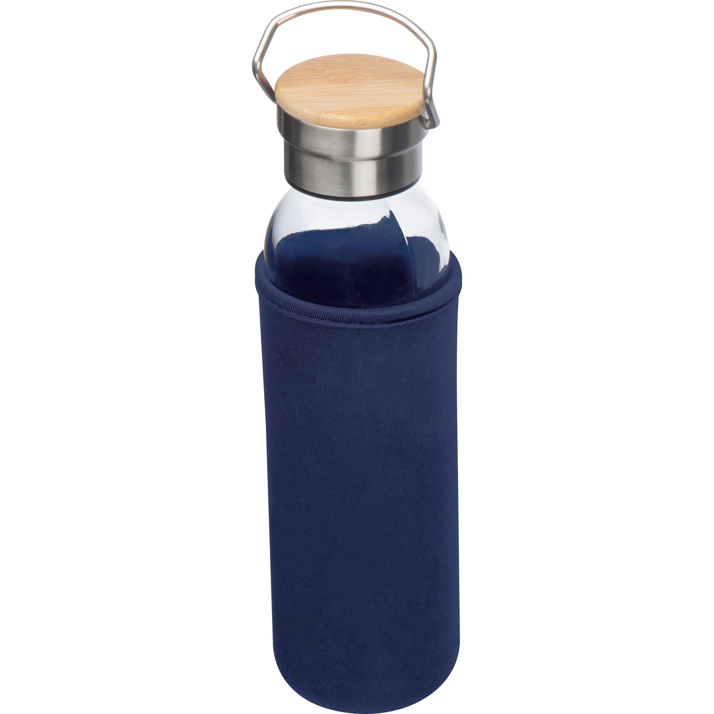 Glasflasche mit Neoprenüberzug, 600ml RAMONA