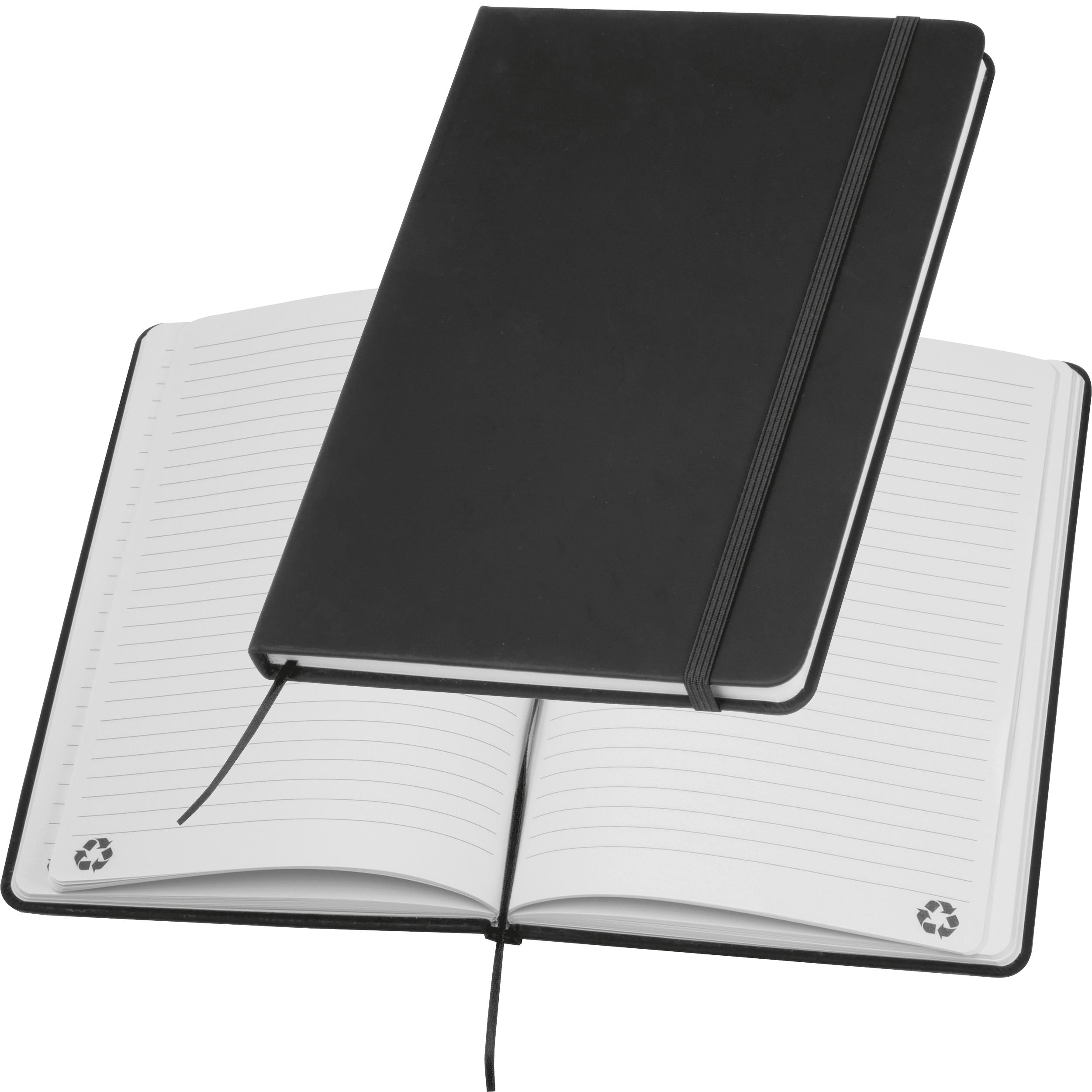 A5 Notizbuch aus recyceltem Papier DOMINIK