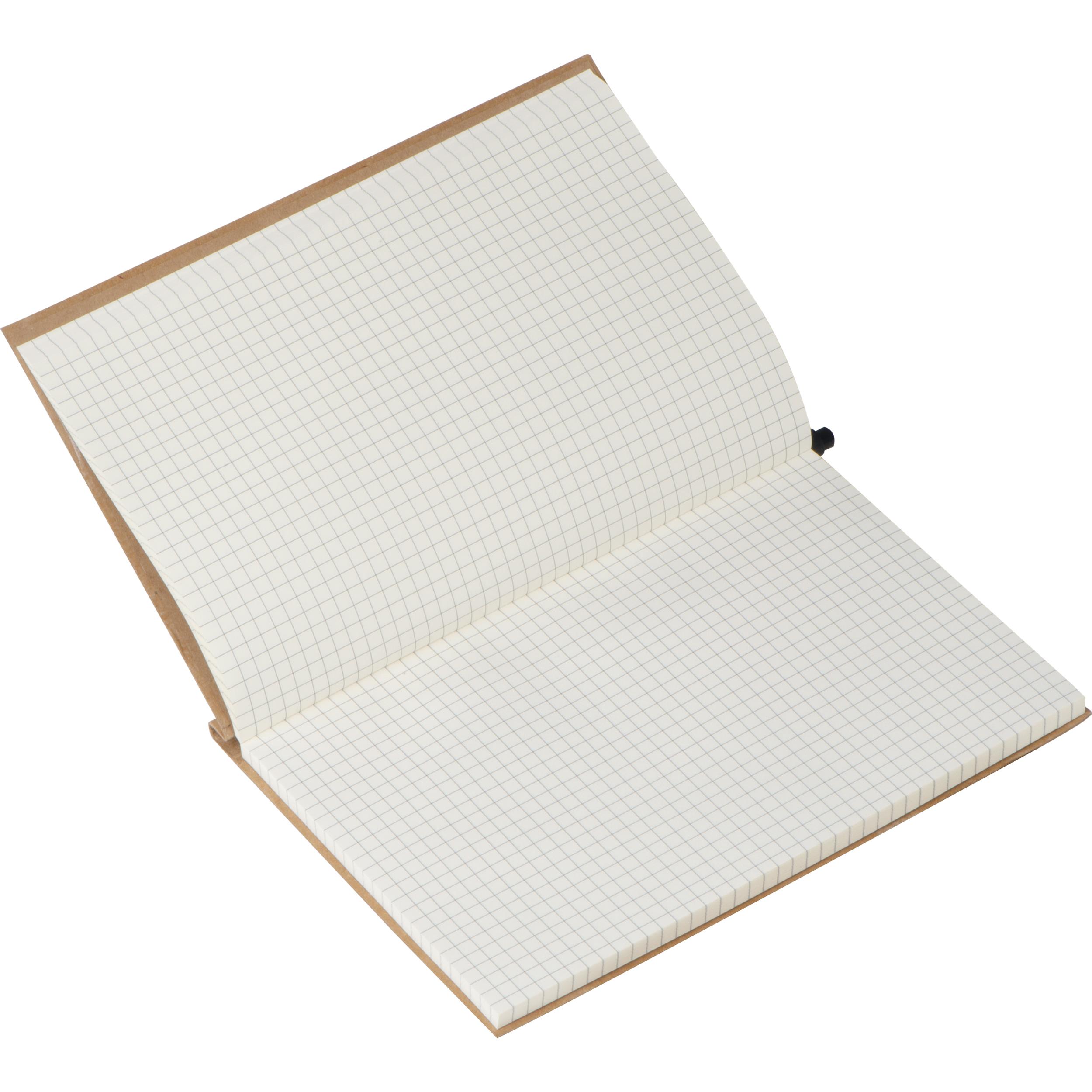 Notizbuch mit Umschlag aus Karton FELIX