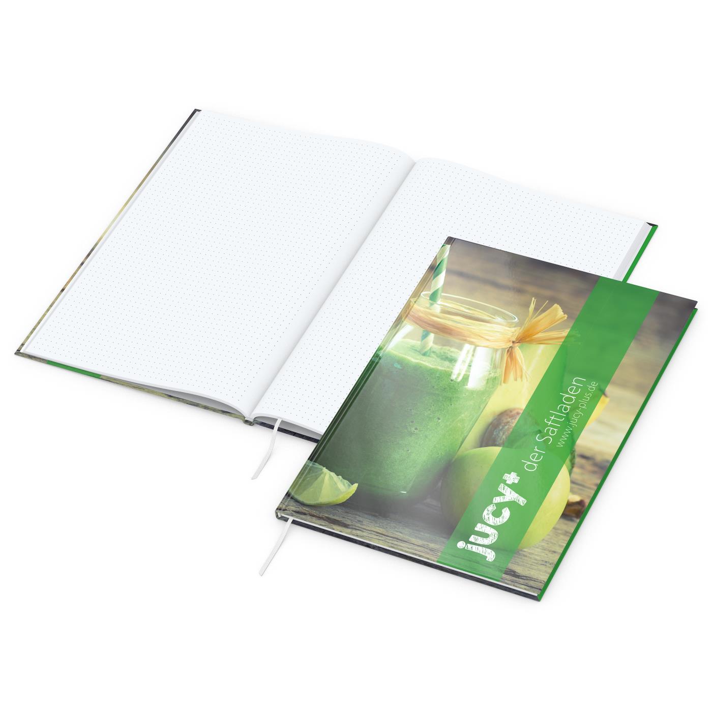 Notizbuch Memo-Book Umfang klein Hardcover individuell bedruckt