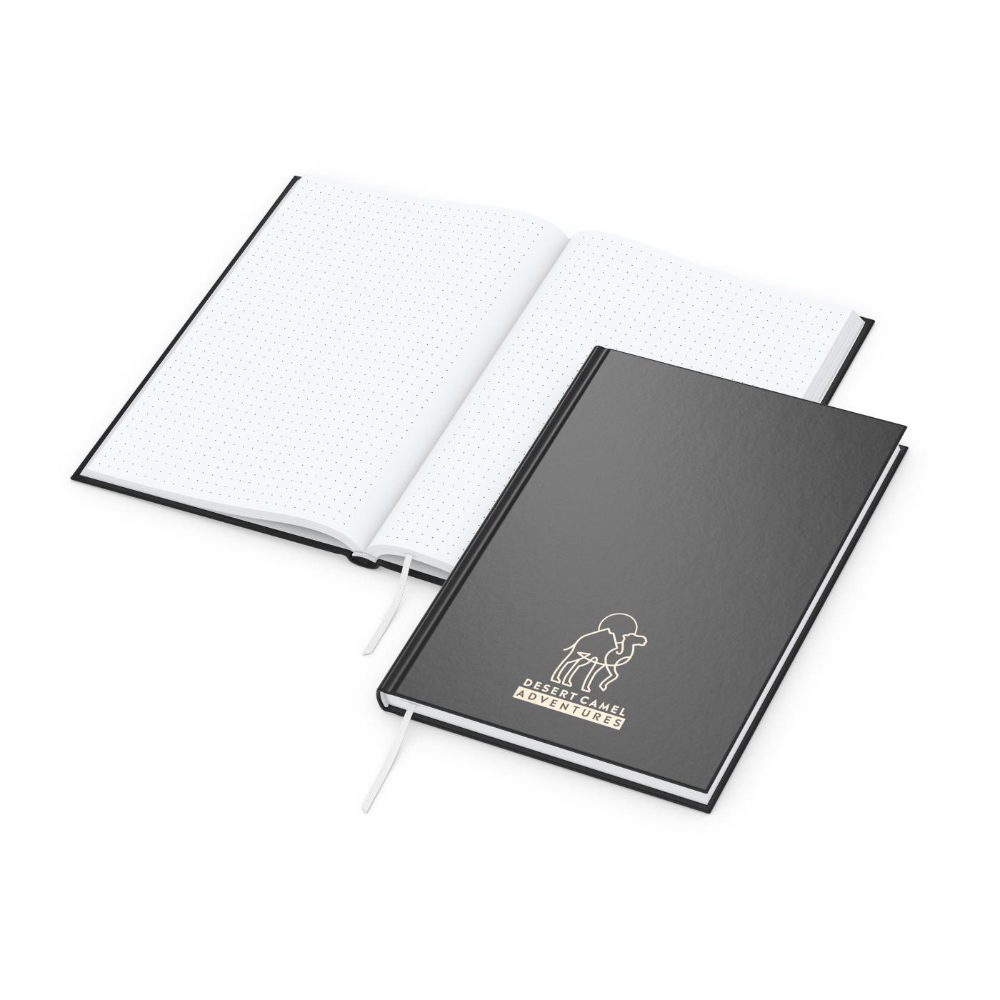Notizbuch Note-Book Ecken spitz Hardcover matt-farbig