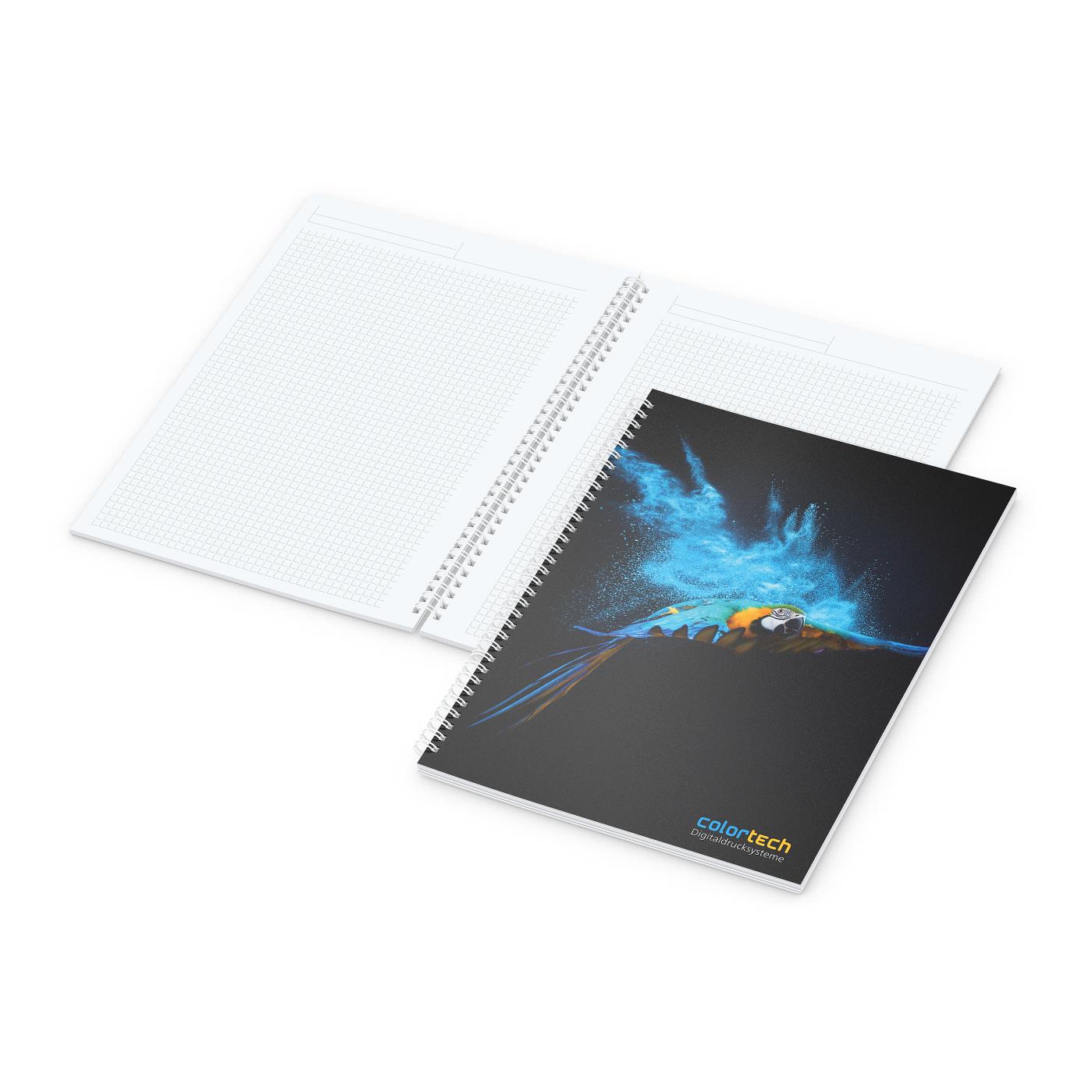 Notizbuch Spiralbindung Meeting-Book 50 Blatt Titel individuell bedruckt