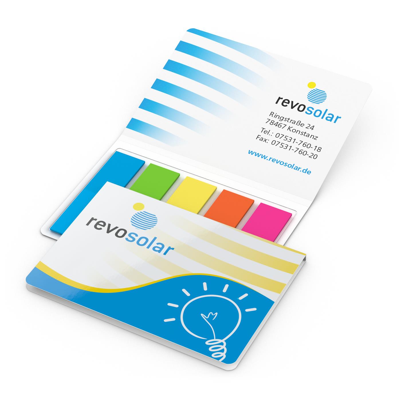 Haftmarker-Set Memo-Card Karton-Umschlag