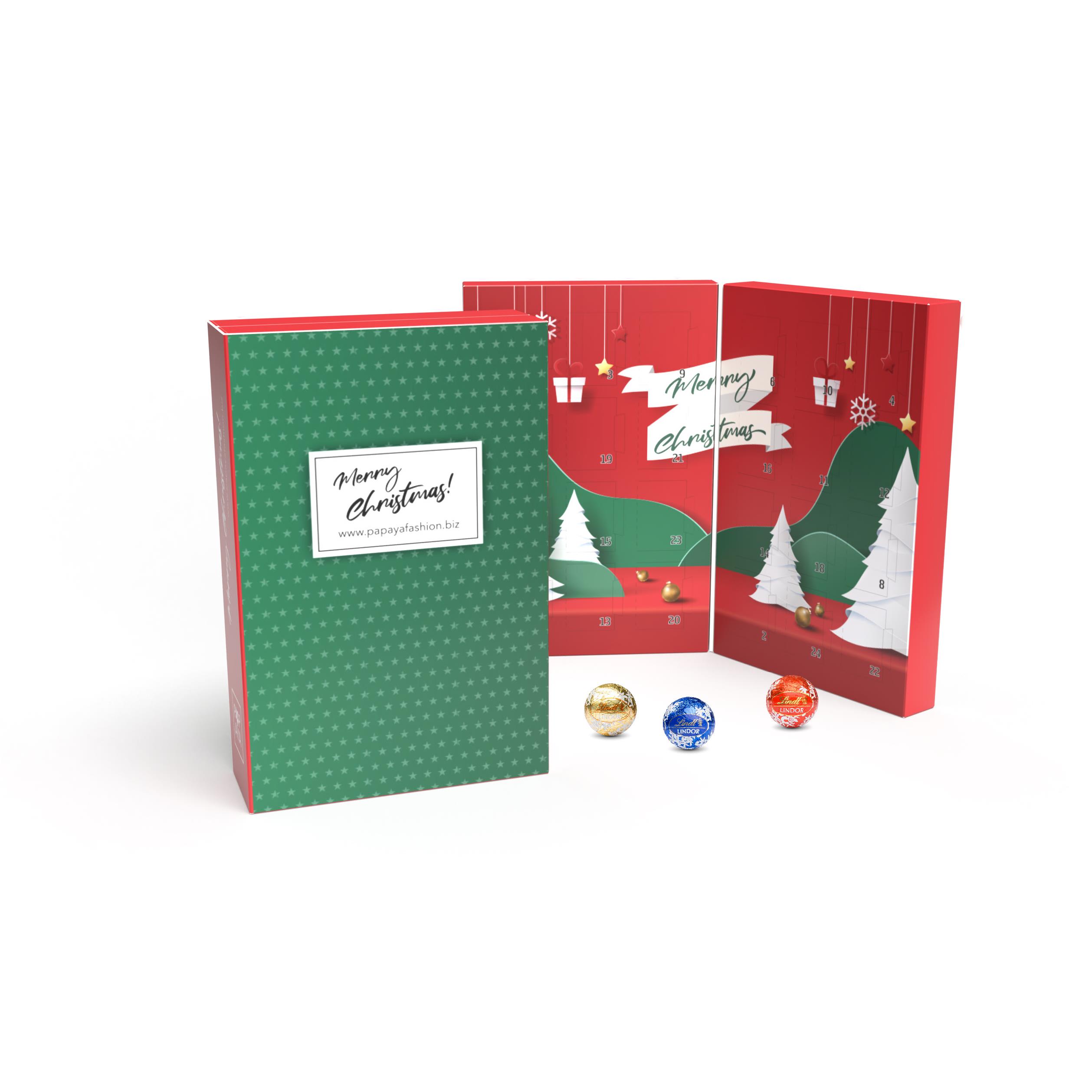 Lindt Lindor Adventskalender ´Buch´ Eco