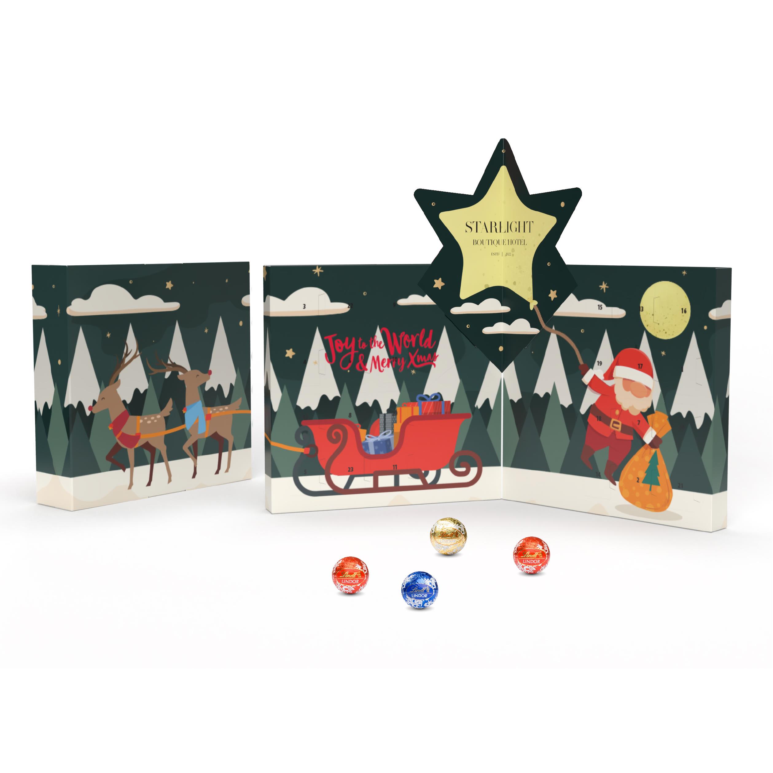 Lindt Adventskalender ´Buch´ Pop-Up Eco