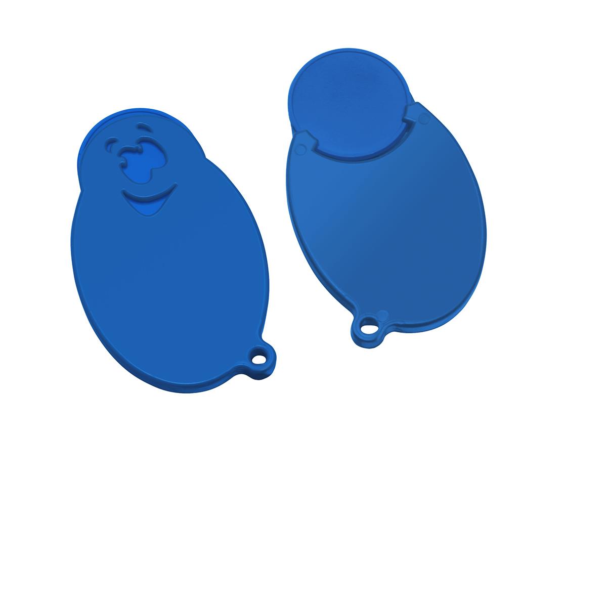 Chip blau, Chiphalter blau