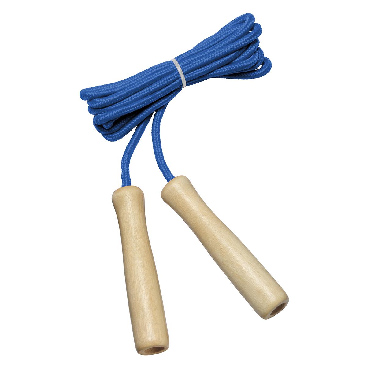 Griff beige, Seil blau