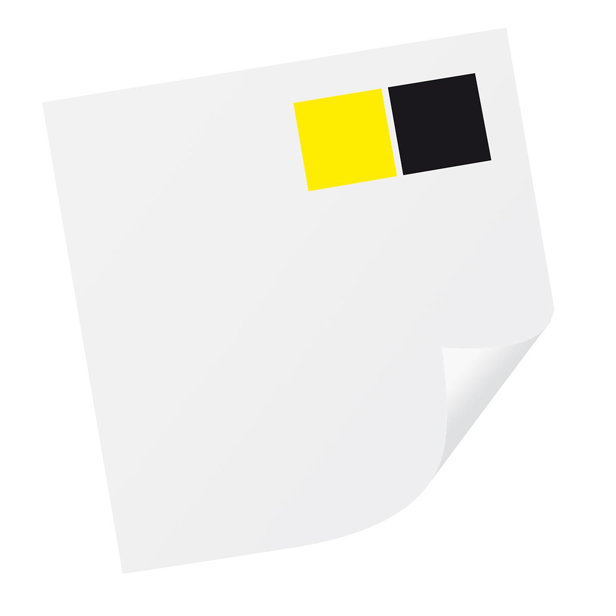 Einzelblattdruck für Zettelbox <50mm, 2-farbig