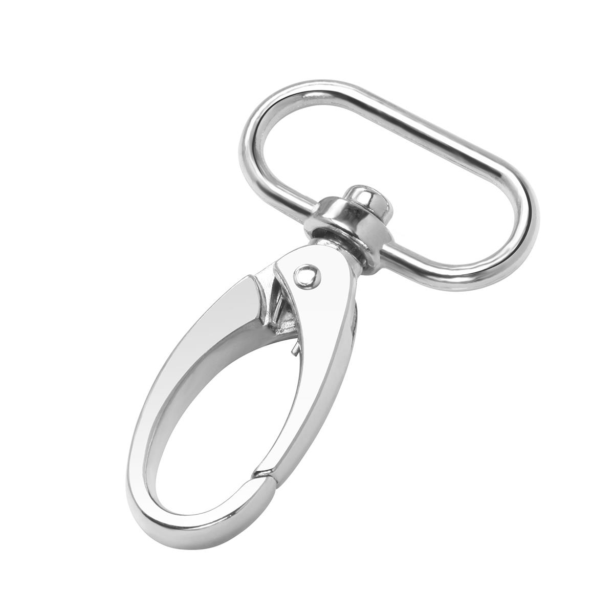Karabinerhaken oval 25mm statt dem Standardhaken