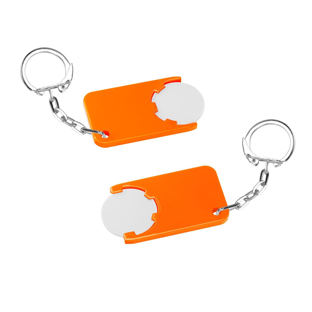 Chip weiß, Chiphalter orange