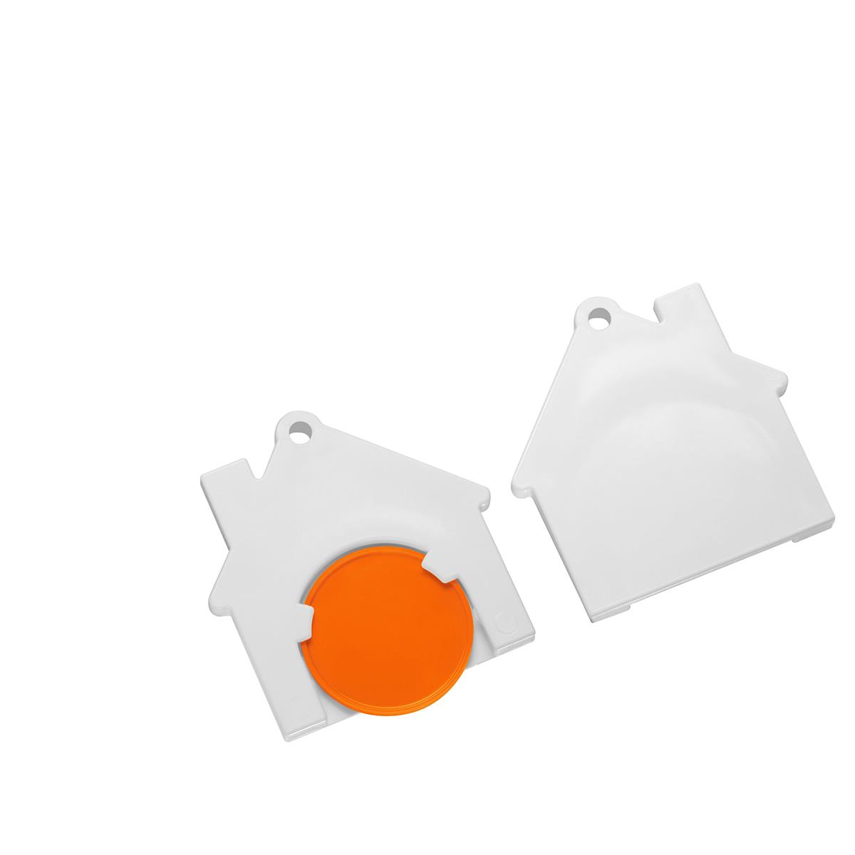 Chip orange, Chiphalter weiß