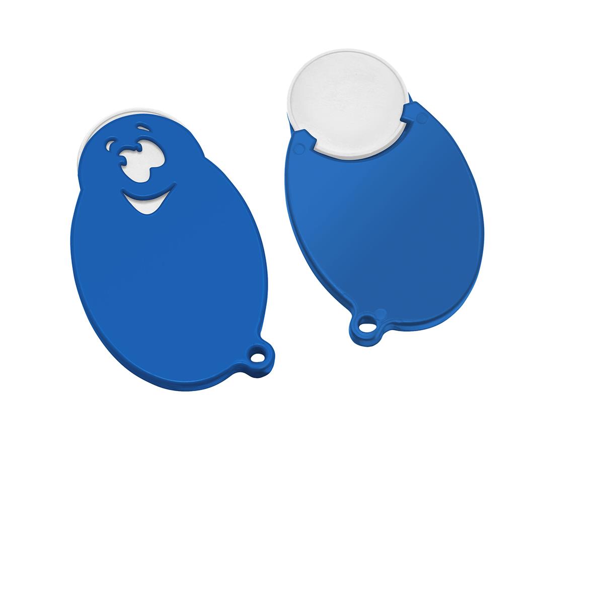 Chip weiß, Chiphalter blau