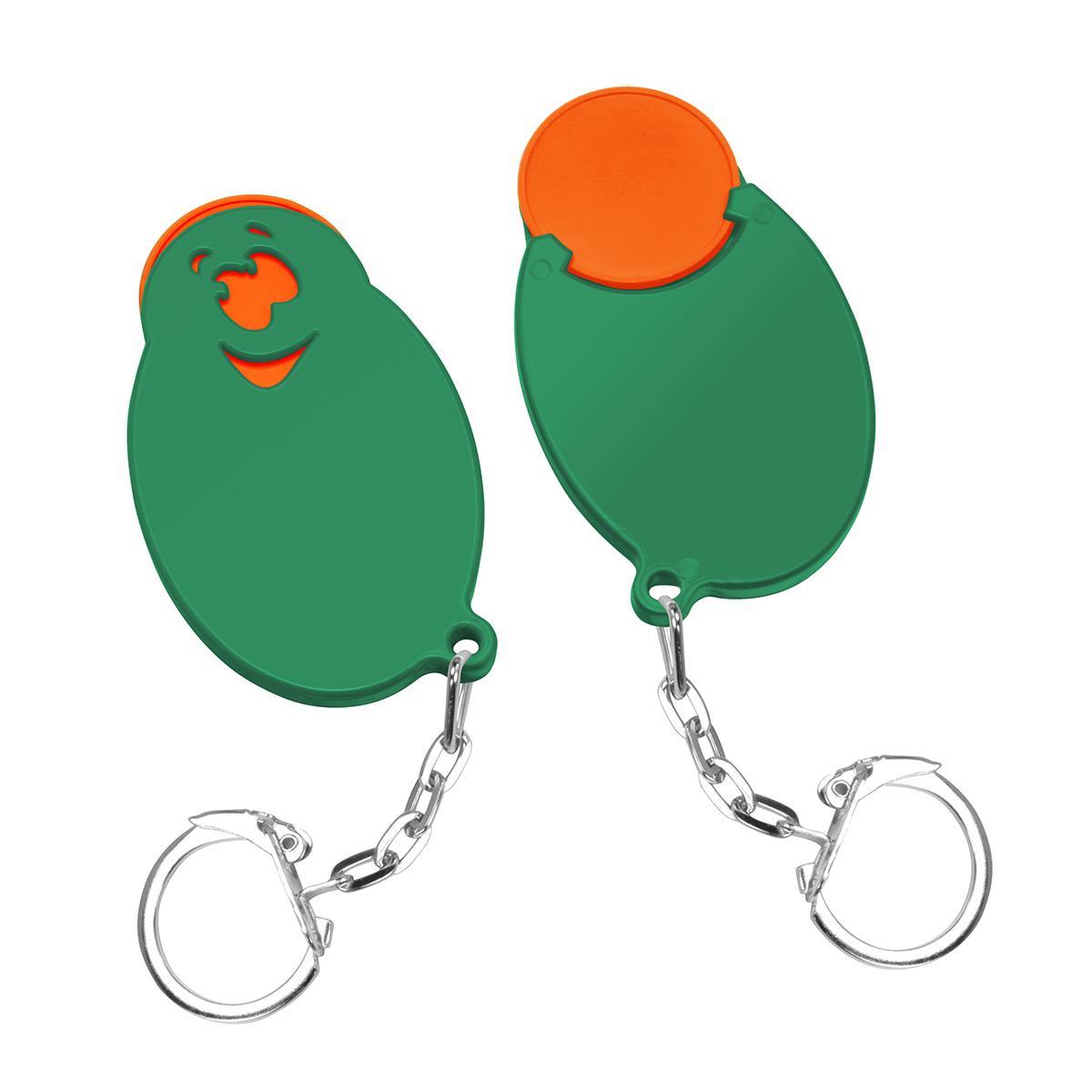 Chip orange, Chiphalter grün