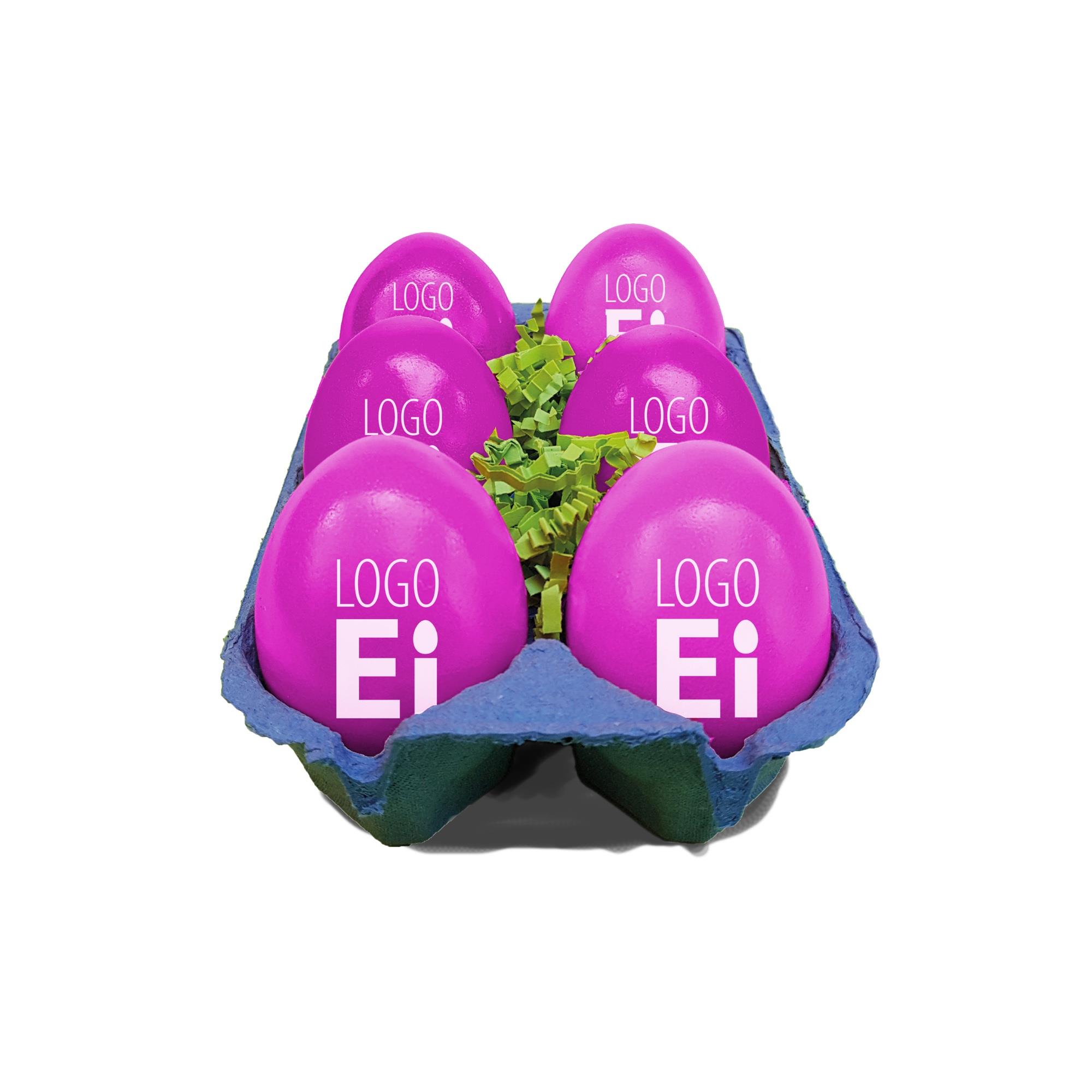 LogoEi 6er-Box - Blau - Pink
