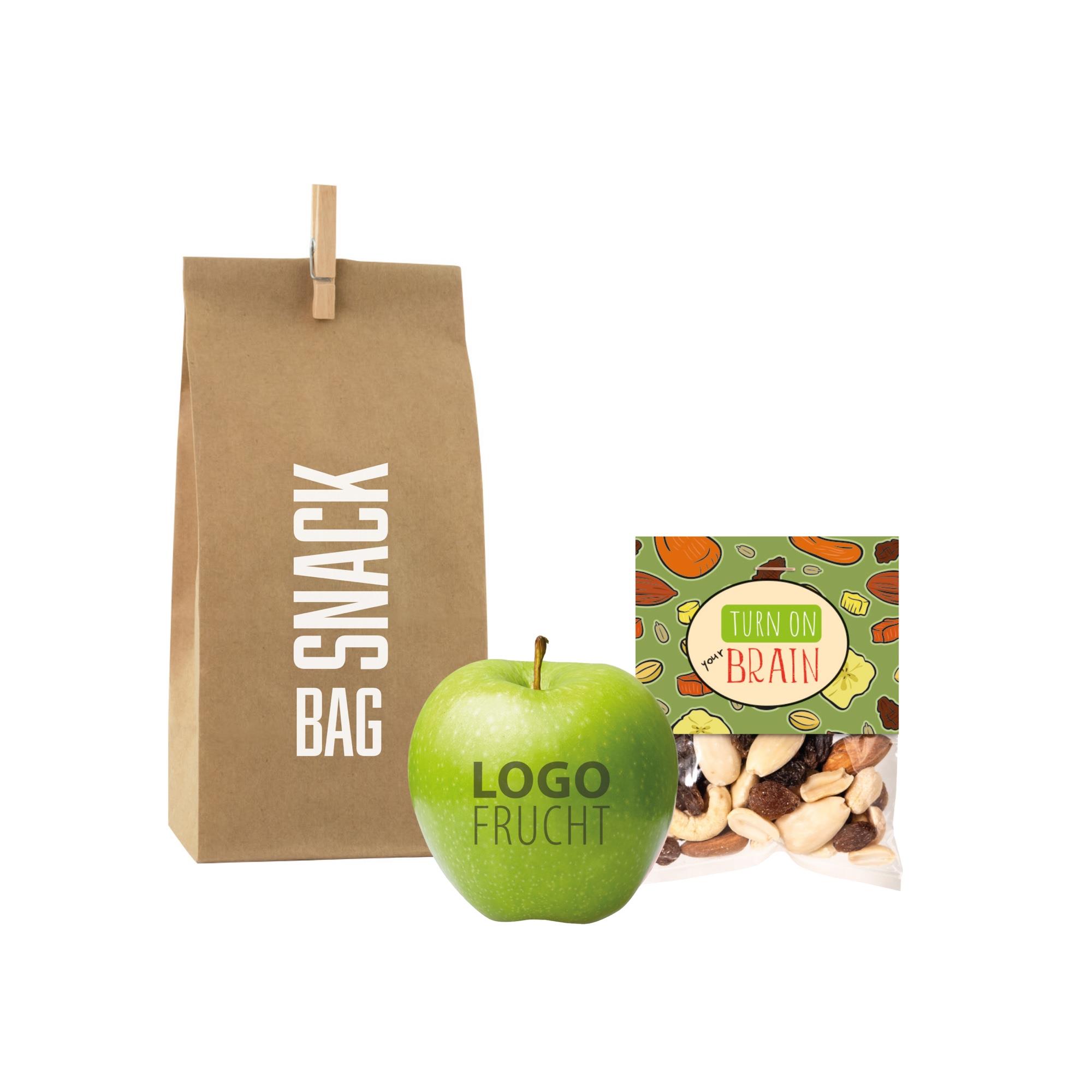 LogoFrucht Power Snack Bag - Grün - Blackberry