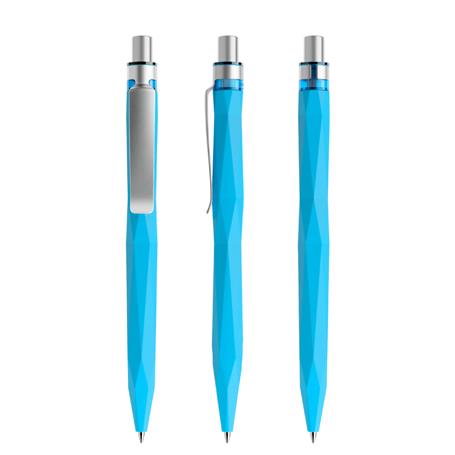 Cyan Blue-Silver satin finish