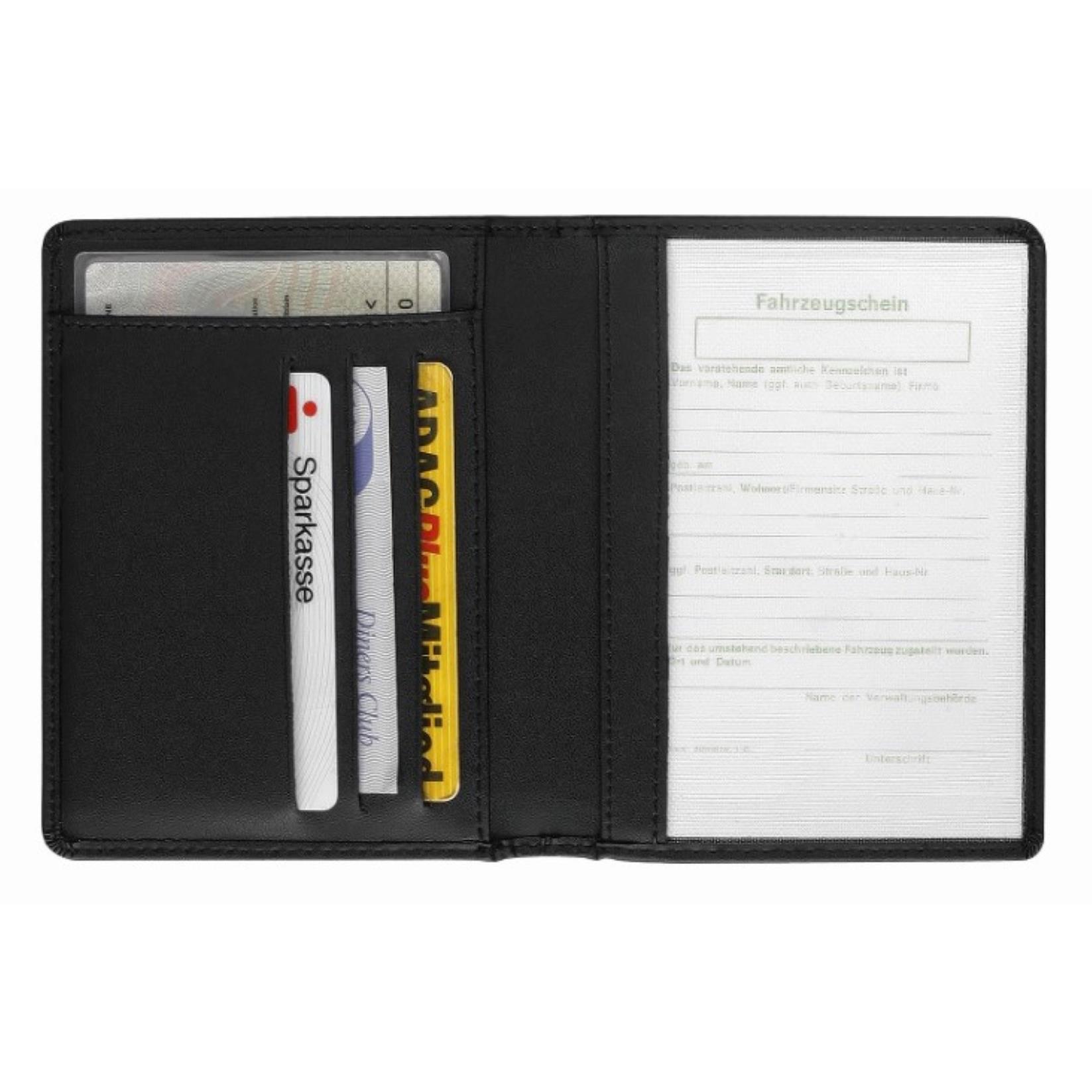 CreativDesign® Ausweistasche ´TopClass´ schwarz