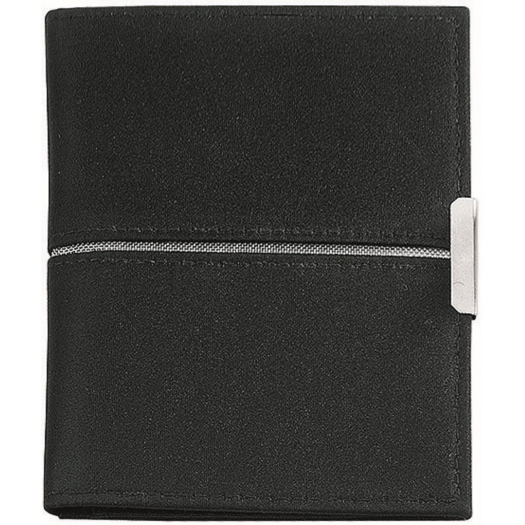 CreativDesign® Ausweistasche ´SilverPaper´ schwarz