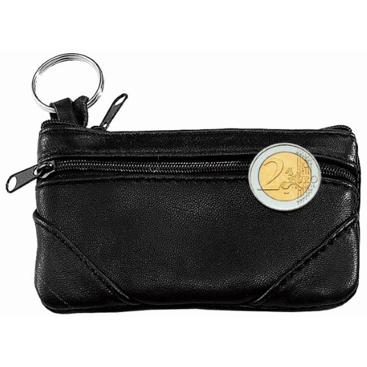 CreativDesign® Schlüsseltasche ´Applikation´ schwarz