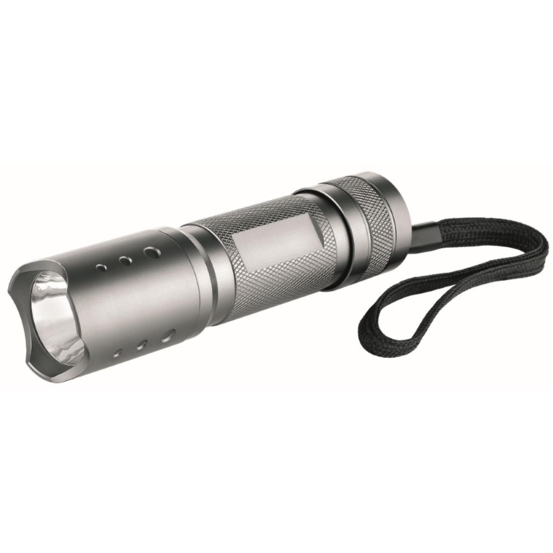 Metmaxx® LED MegaBeam Taschenlampe ´MultiPower3Watt´ titan